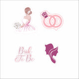 Bride To Be Theme Bridal Shower Party Theme Hanging Set for Decoration