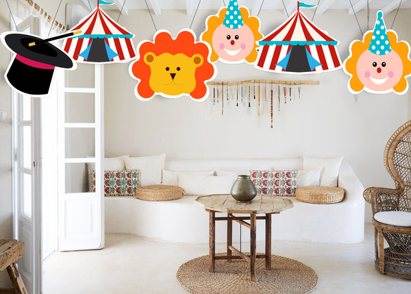Carnival Birthday Party Theme Hanging Set for Decoration