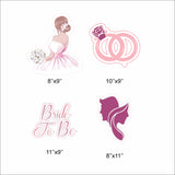 Bride To Be Theme Bridal Shower Party Theme Hanging Set for Decoration