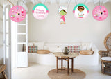 Spa Theme  Birthday Party Theme Hanging Set for Decoration