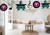 Rockstar Birthday Party Theme Hanging Set for Decoration