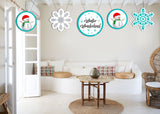 Winter Wonderland Theme Birthday Party Theme Hanging Set for Decoration