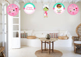 Spa Theme  Birthday Party Theme Hanging Set for Decoration