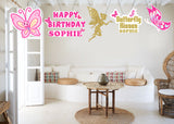 Butterflies and Fairies Theme Theme Birthday Party Theme Hanging Set for Decoration