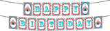 Carnival Theme Birthday Party Banner for Decoration