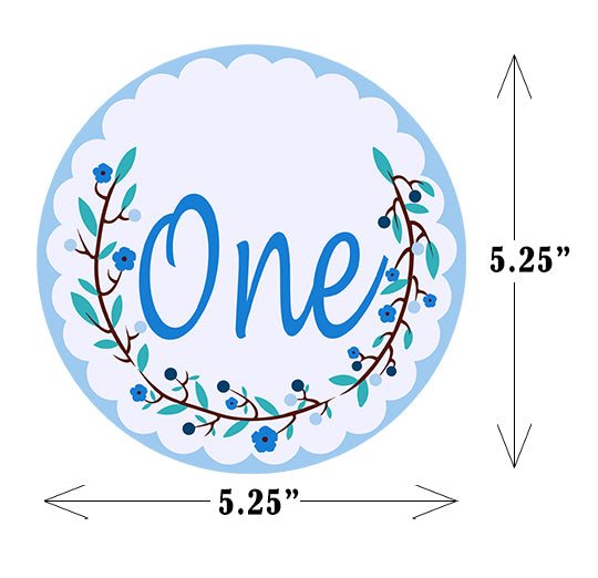 Bunny Theme "I Am One" Birthday Party Banner for Decoration