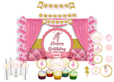 Ballerina Theme Birthday Complete Personalize Party Kit