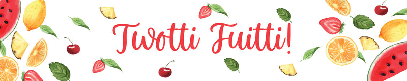 Twotti Fruity Birthday Party Long Banner for Decoration