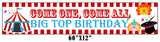Carnival Theme Birthday Party Long Banner for Decoration