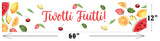 Twotti Fruity Birthday Party Long Banner for Decoration