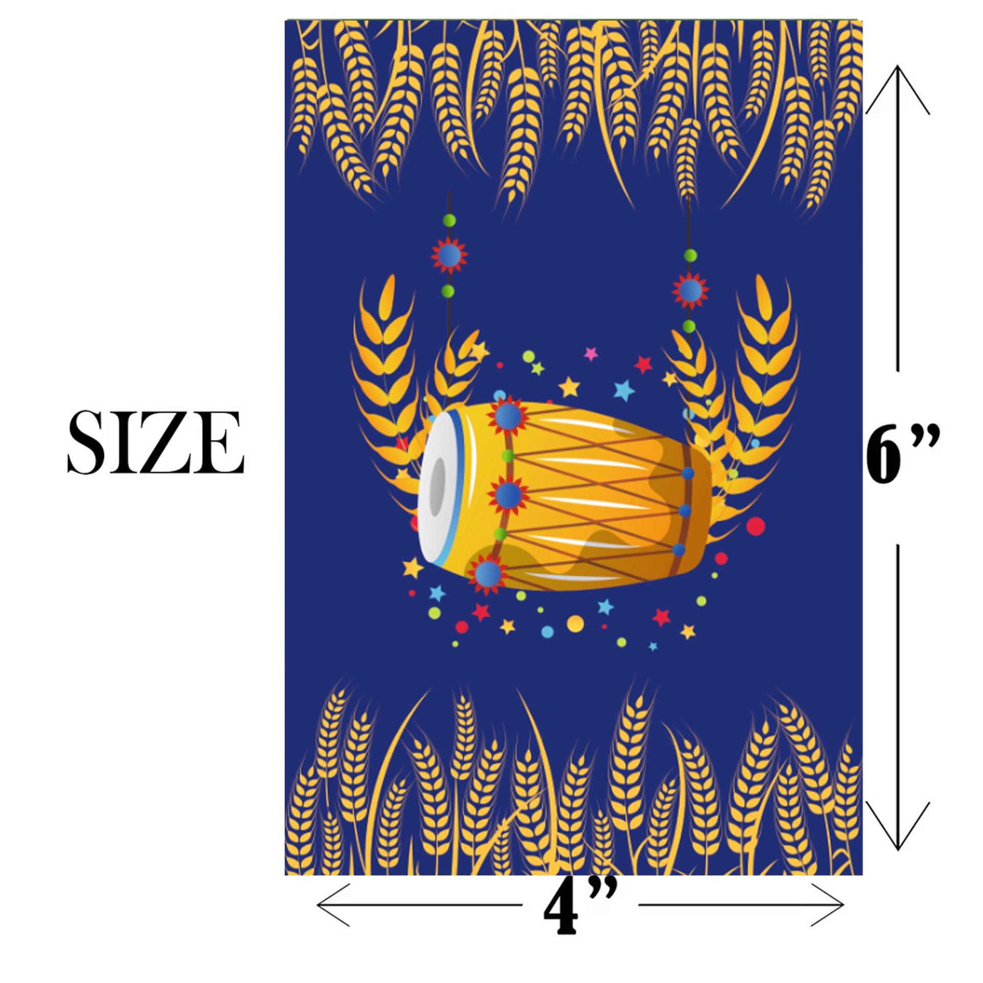 Happy Lohri  Banner or Buntings  for Decoration