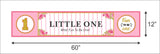 One Is Fun Birthday Party Long Banner for Decoration