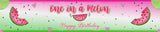 One In A Melon Birthday Party Long Banner for Decoration