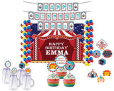 Carnival Birthday Complete Personalize Party Kit