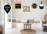 21st Birthday Party Theme Hanging Set for Decoration