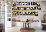 50th Birthday Party Banner for Decoration