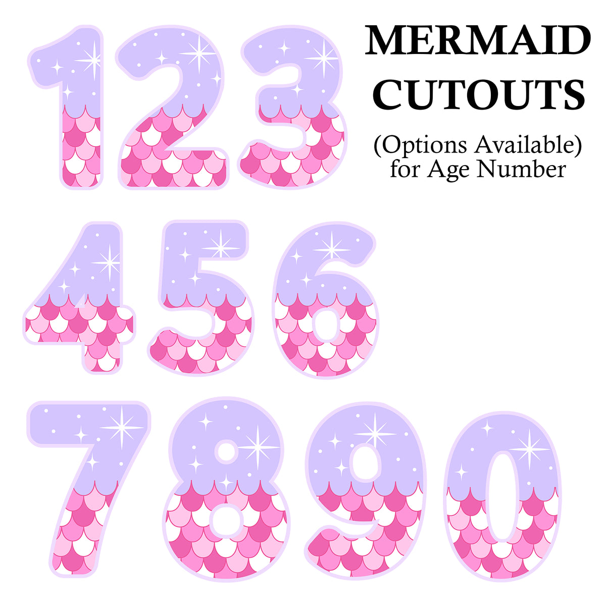 Mermaid Theme Props / Cutouts (Copy)
