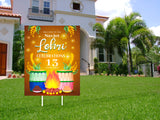 Lohri Party Personalized Yard Sign/Welcome Board