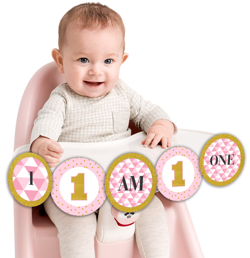 One Is Fun Theme  Banner Birthday Decoration