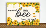 "What It Will Bee" Baby Shower Theme Party Backdrop.