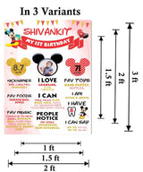 Customized Milestone Board for Kids Birthday Party