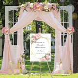 Bride To Be Theme Bridal Shower Party Yard Sign/Welcome Board.