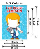 Doctor Theme Birthday Party Selfie Photo Booth Frame