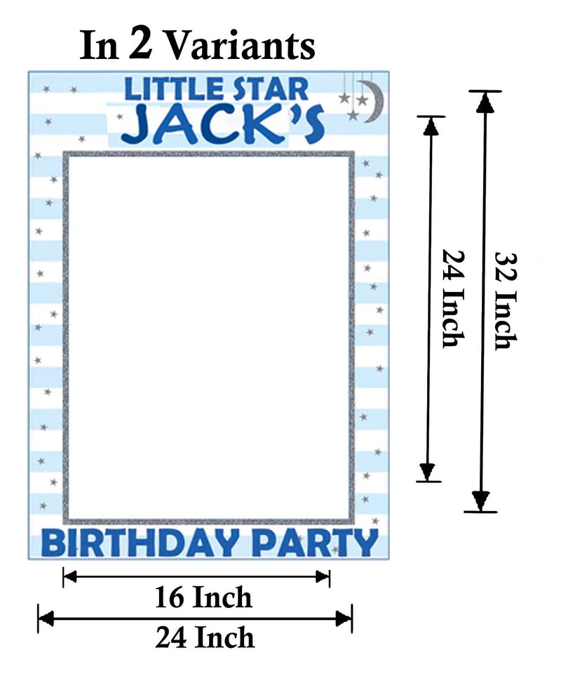 Twinkle Twinkle Little Star Birthday Party Selfie Photo Booth Frame & Props