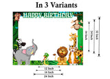 Jungle Safari Theme Birthday Party Selfie Photo Booth Frame