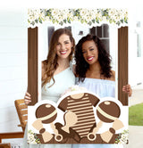 "Oh Baby" Theme Baby Shower Theme Party Selfie Photo Booth Frame & Props