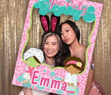 Spa Theme Birthday Party Selfie Photo Booth Frame