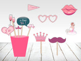 Bride To Be Party Photo Booth Props Kit