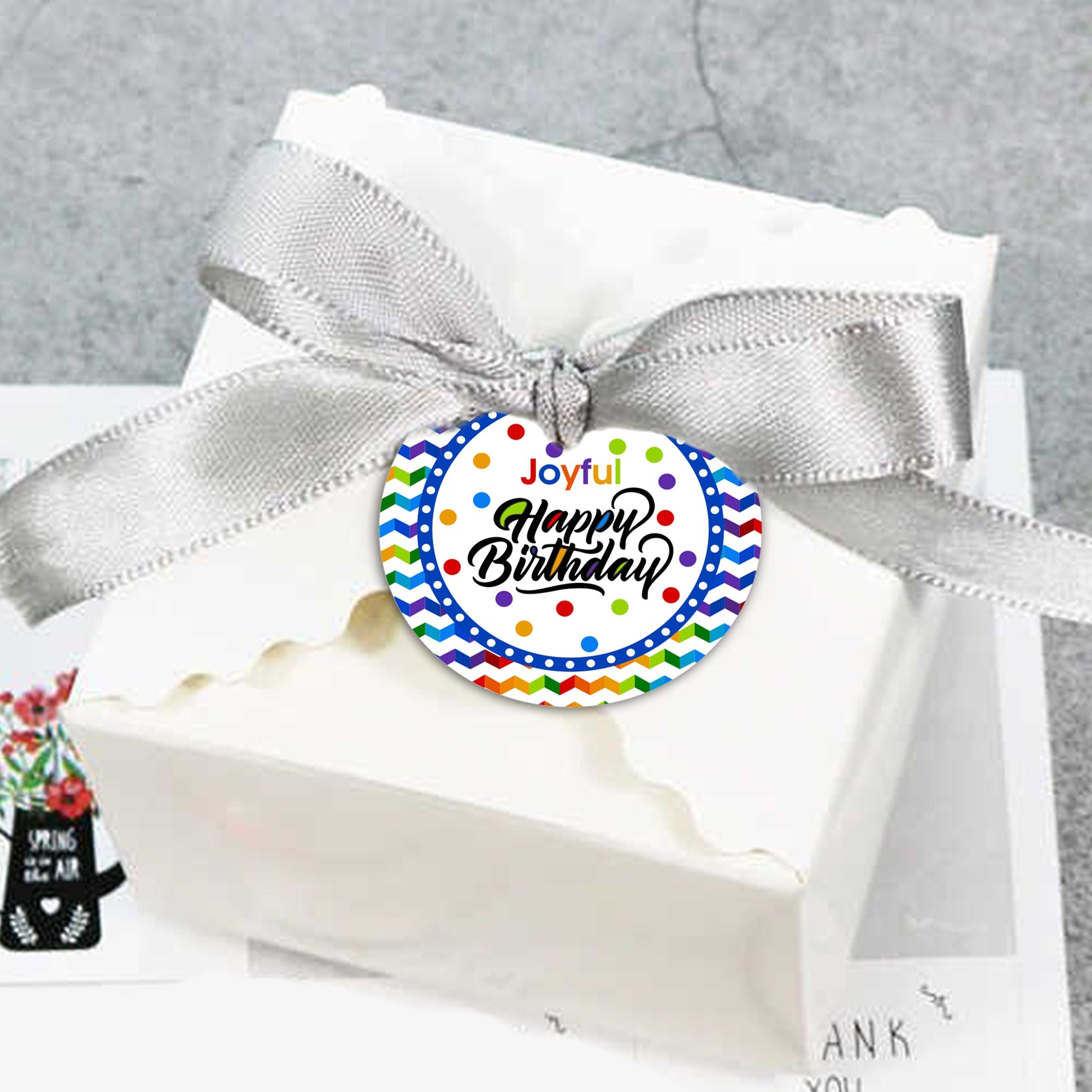 Joyful Party Birthday Thank You Tags/Return Gift tags