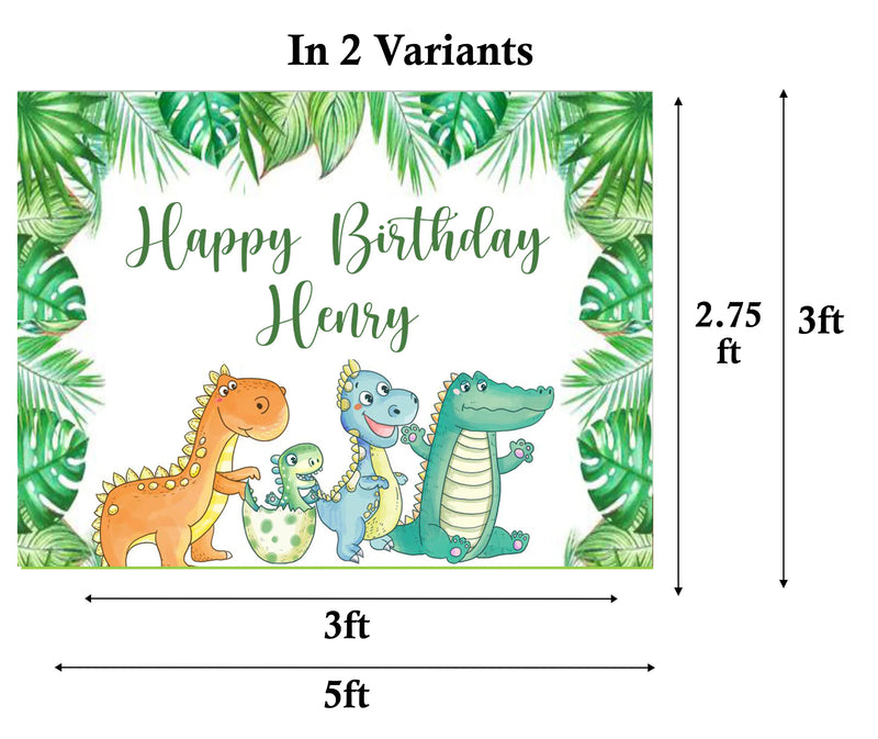 Jungle Safari Theme Birthday Party Personalized Backdrop.