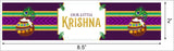 Little Krishna Theme Birthday Party Water Bottle Labels