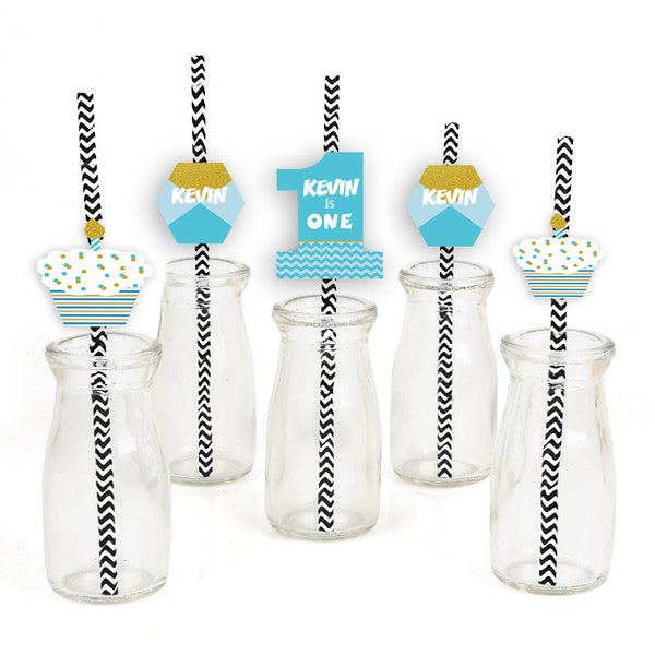 One Is Fun Birthday Party Paper Decorative Straws