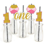 One Is Fun Birthday Party Paper Decorative Straws