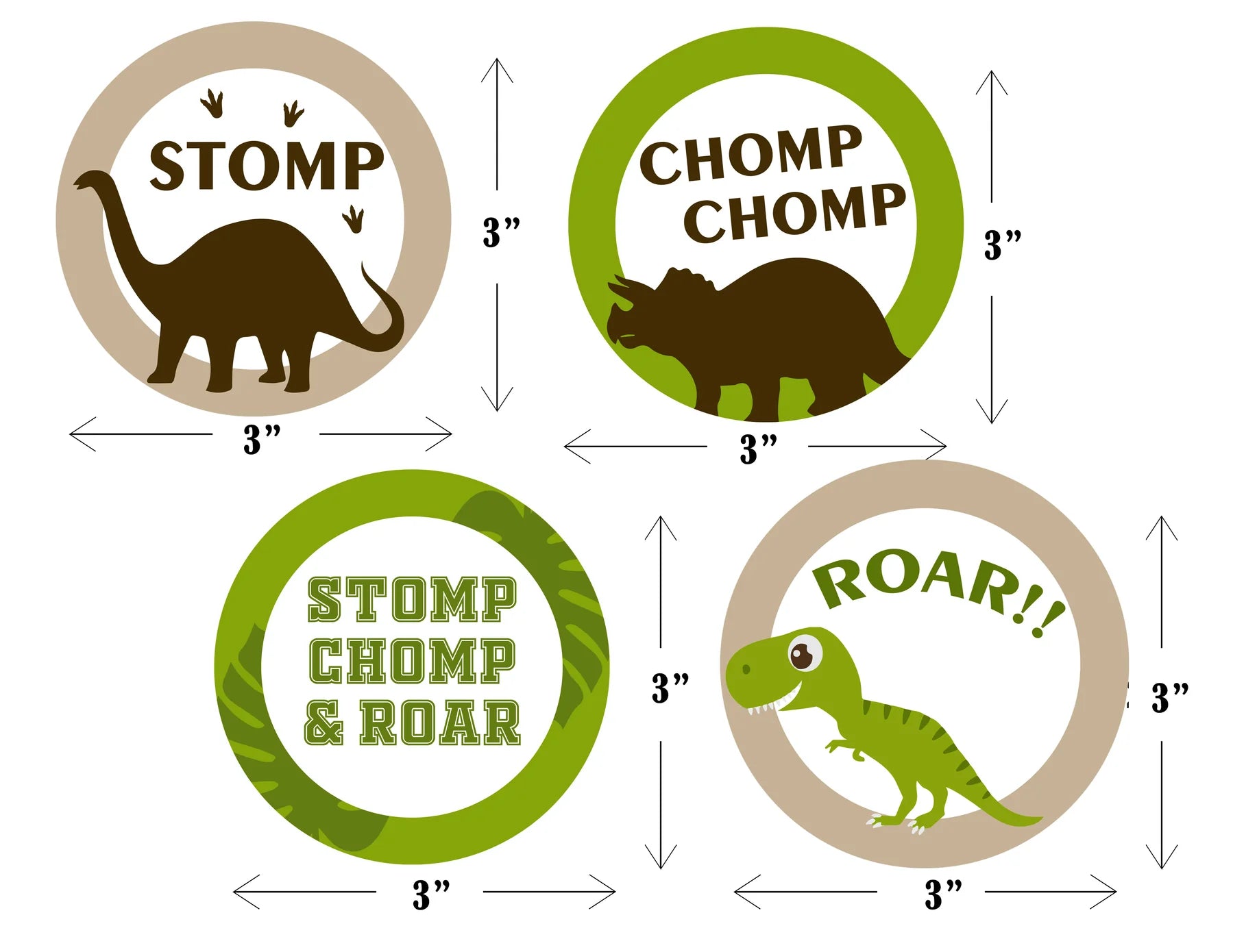 Dinosaur Theme Birthday Party Paper Decorative Straws