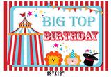 Carnival Theme Birthday Table Mats for Decoration