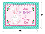 Bunny Theme Birthday Table Mats for Decoration