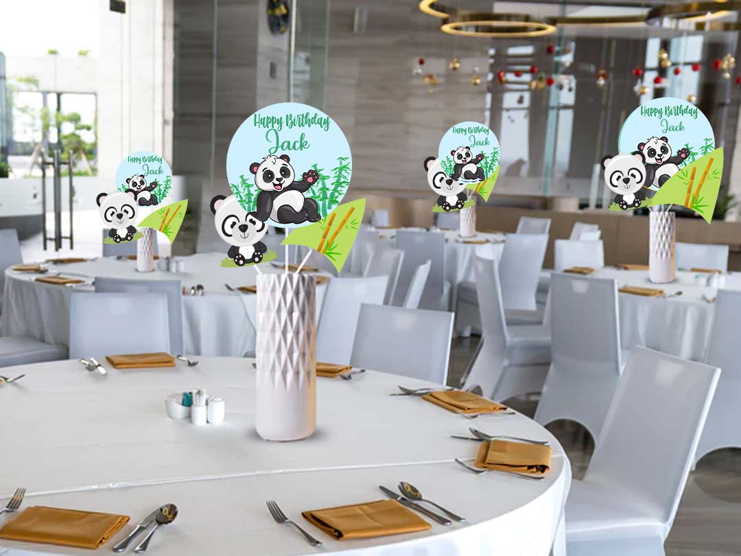 Buy Panda Theme Birthday Party Decoration | Party Supplies | Thememyparty