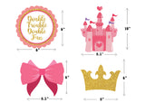 Twin Girls Theme Birthday Party Table Toppers for Decoration