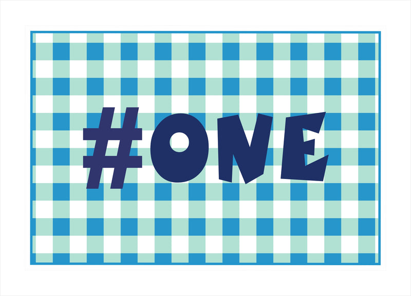 One Is Fun Theme Birthday Table Mats for Decoration