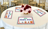 Sports Theme Birthday Table Mats for Decoration