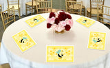 "What It Will Bee" Baby Shower Theme Table Mats for Decoration