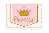 Princess Theme Birthday Table Mats for Decoration