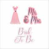 Bride To Be Theme Party Table Toppers for Decoration