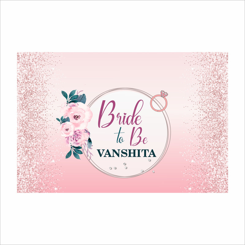 Bride To Be Theme Bridal Shower Table Mats for Decoration