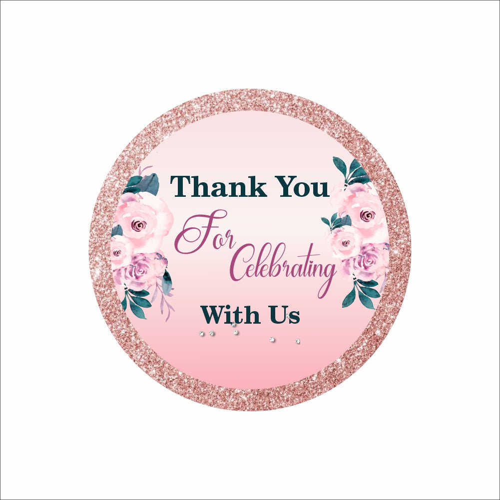 Bride To Be Bridal Party Thank You Tags/Return Gift tags