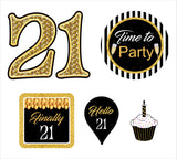 21st Birthday Party Theme Hanging Set for Decoration